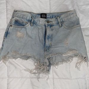 BDG Denim Shorts Girlfriend Highrise